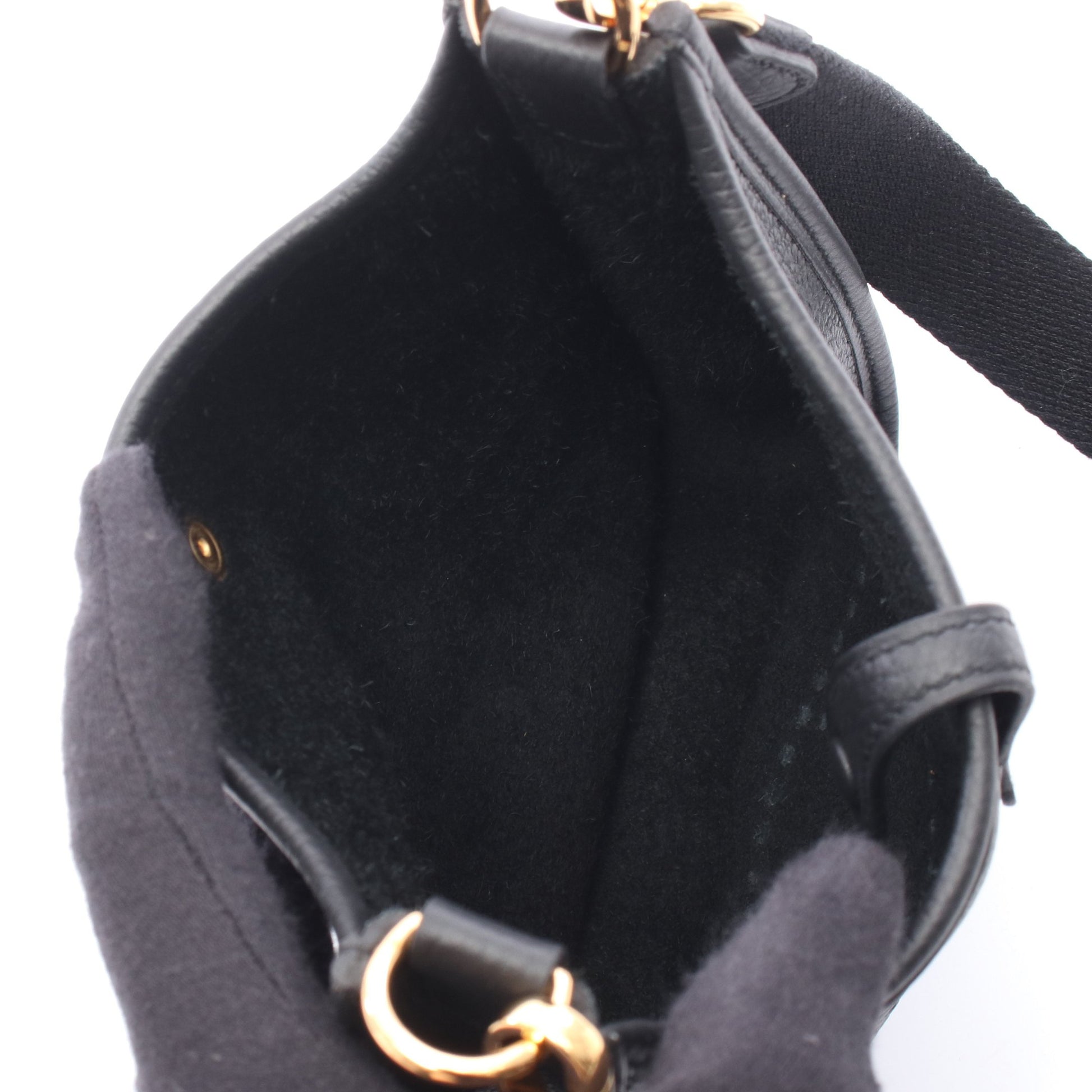 エヴリンTPM ショルダーバッグ トリヨンクレマンス ブラック ゴールド金具 W刻印 エルメス バッグ HERMES