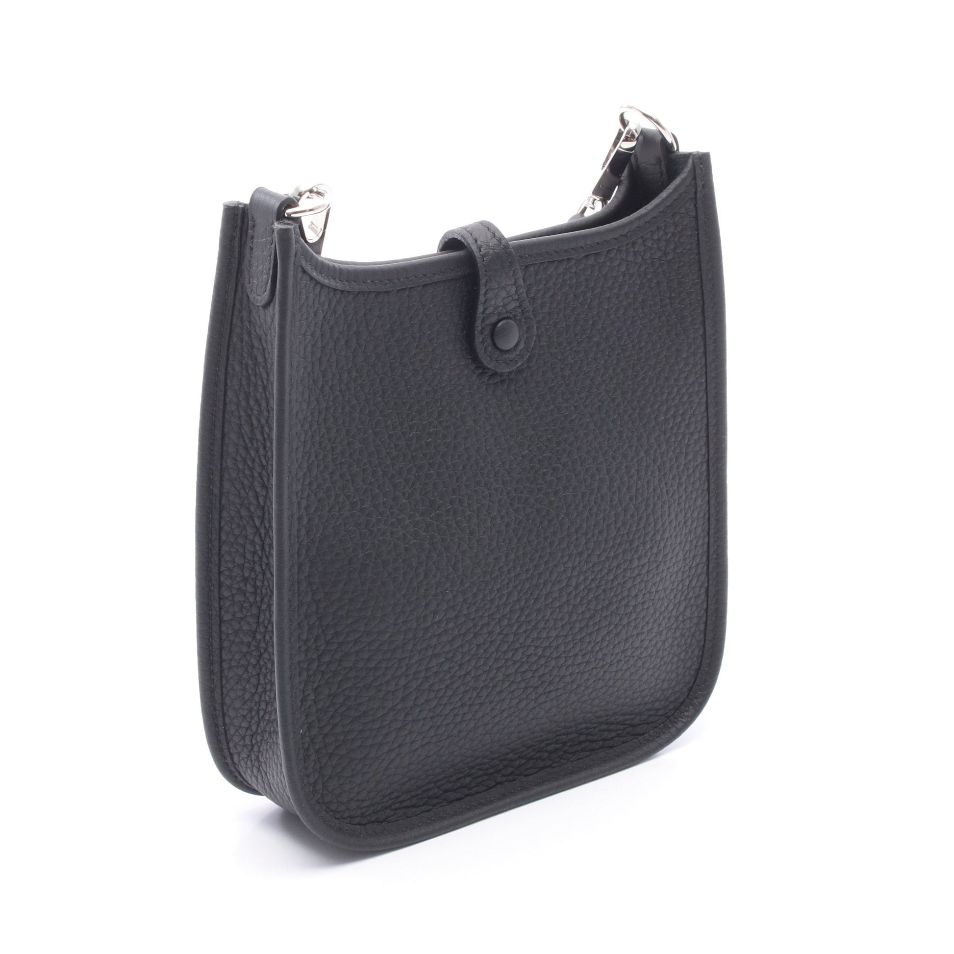 エヴリンTPM ショルダーバッグ トリヨンクレマンス ブラック シルバー金具 W刻印 エルメス バッグ HERMES