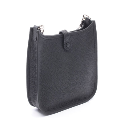 エヴリンTPM ショルダーバッグ トリヨンクレマンス ブラック シルバー金具 W刻印 エルメス バッグ HERMES