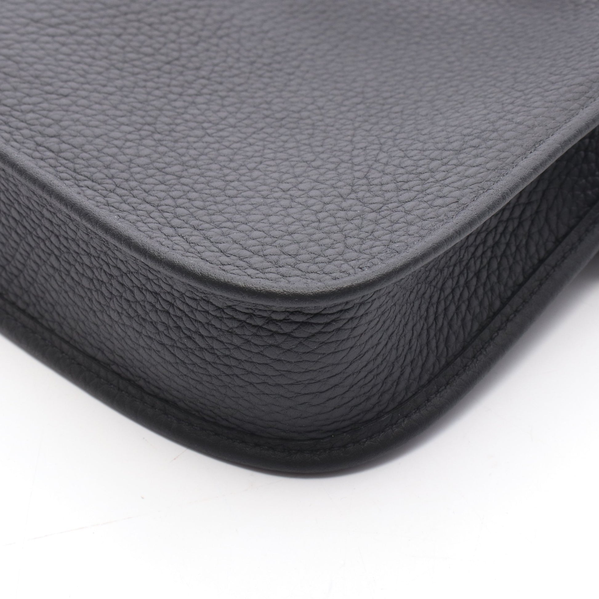 エヴリンTPM ショルダーバッグ トリヨンクレマンス ブラック シルバー金具 W刻印 エルメス バッグ HERMES