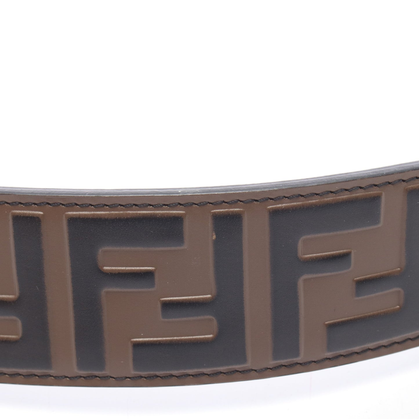 ストラップ ユー ミニ ズッカ ハンドストラップ レザー ブラウン ブラック フェンディ