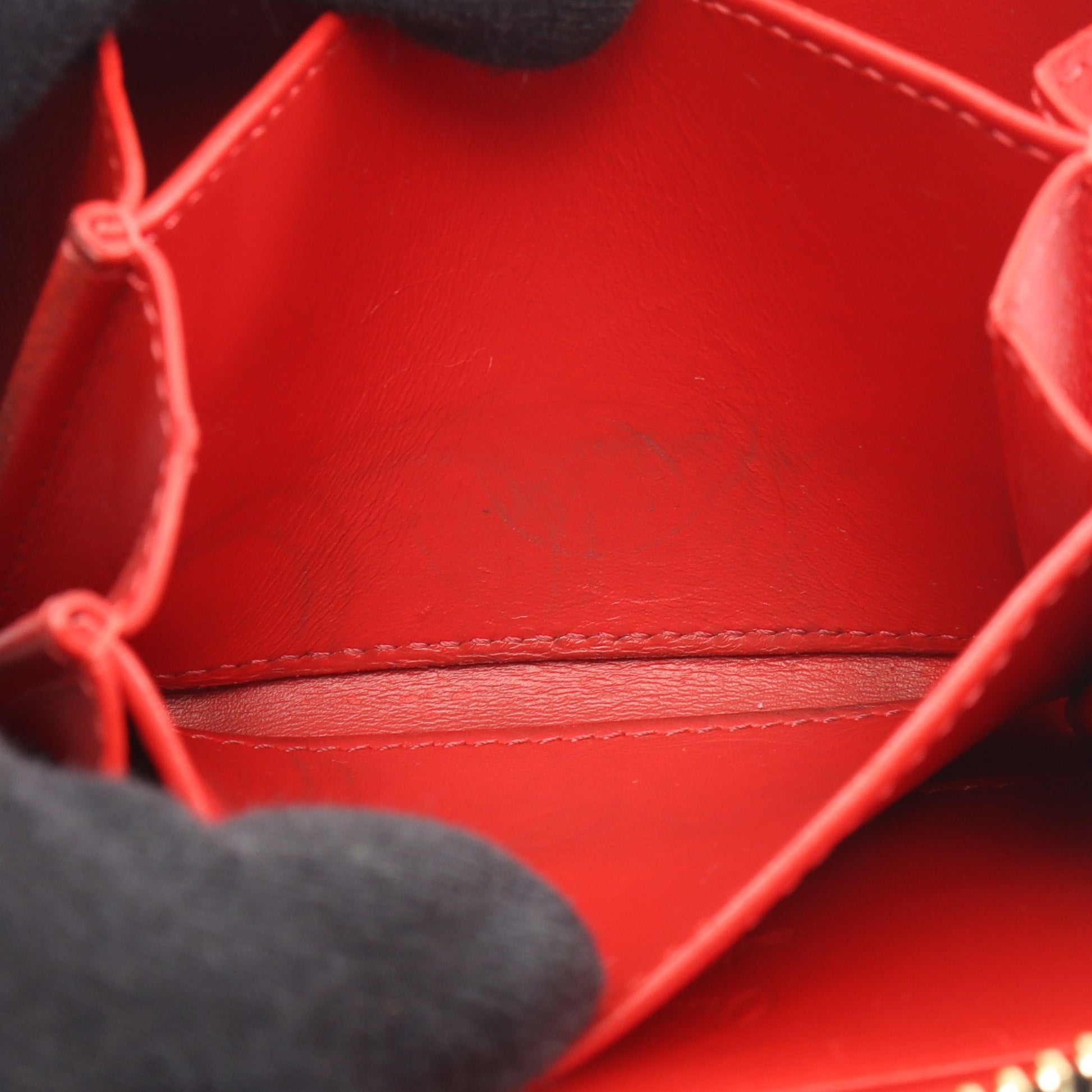 パネトーネ スパイクスタッズ コインケース レザー ブラック クリスチャンルブタン 財布・小物 Christian Louboutin