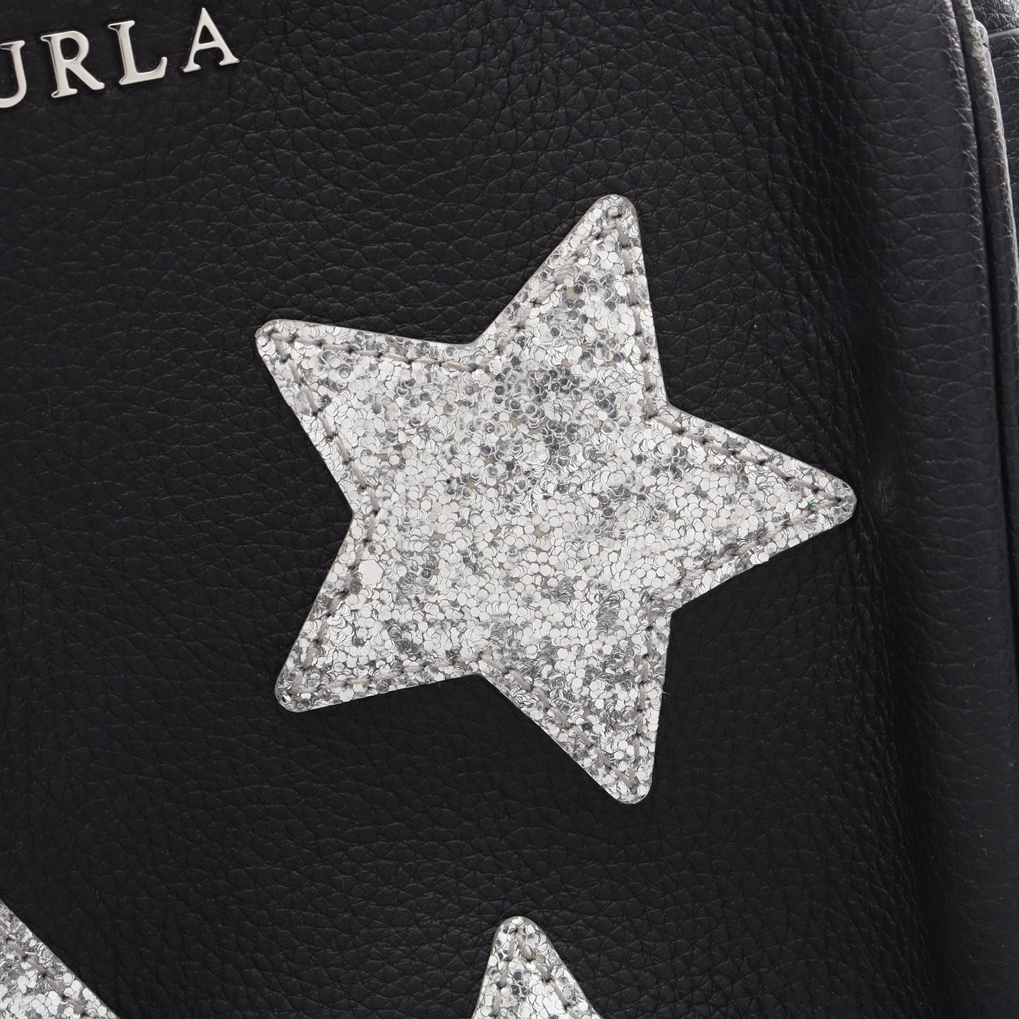 Frida Star バックパック リュックサック レザー ブラック シルバー フルラ