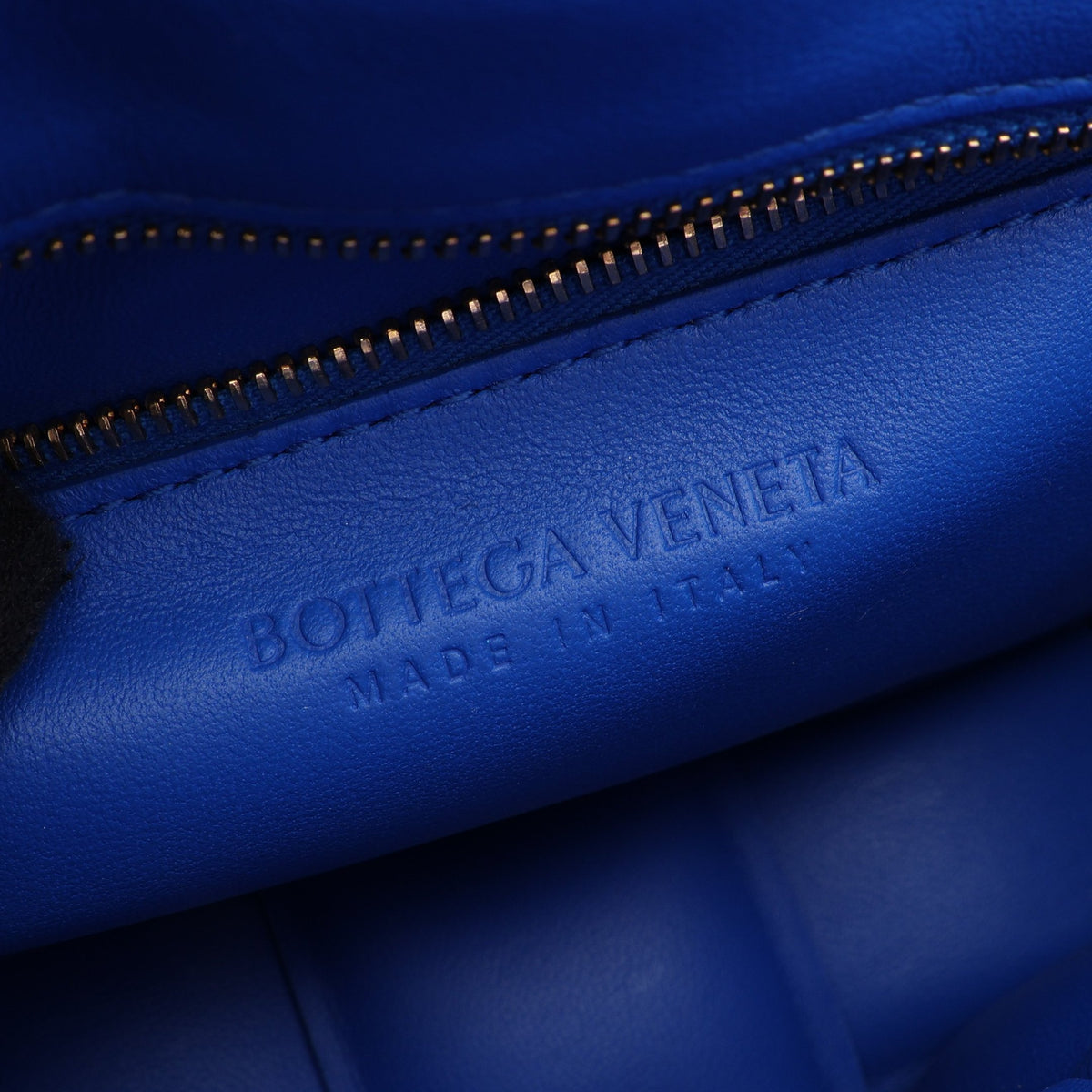 ザ チェーン カセット 2WAY チェーンショルダーバッグ レザー7 ブルー ボッテガヴェネタ バッグ BOTTEGA VENETA