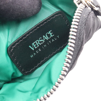メデューサ ミニ ショルダーバッグ ナイロン レザー ブラック ヴェルサーチ バッグ Versace