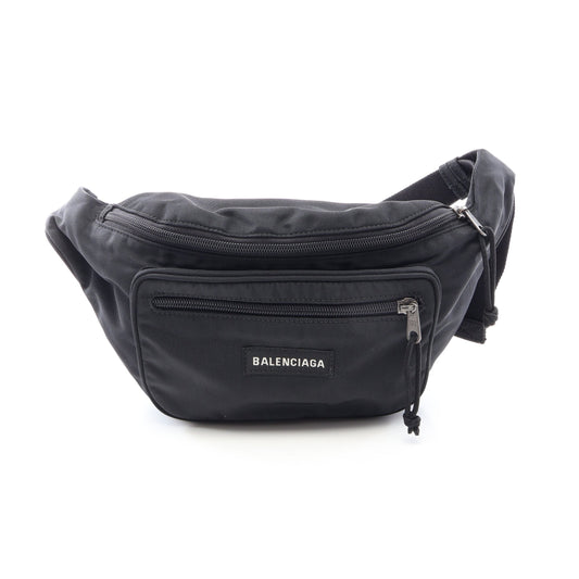 エクスプローラー ベルトバッグ ボディバッグ ウエストバッグ ナイロン ブラック バレンシアガ バッグ BALENCIAGA