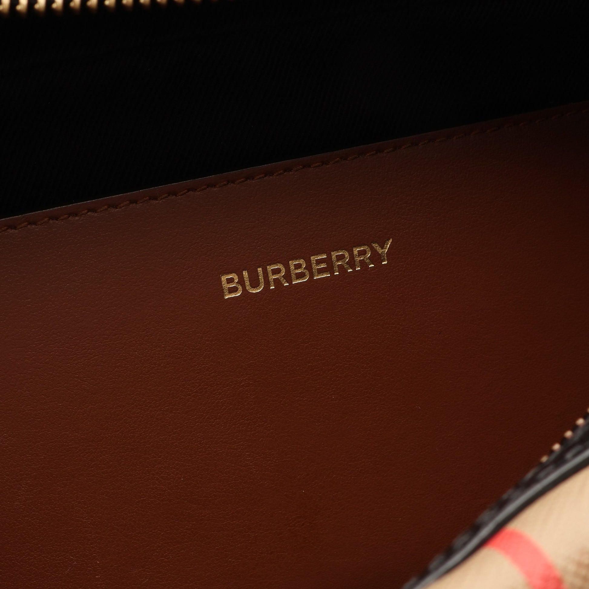アイコンストライプ ボディバッグ PVC レザー ベージュ マルチカラー バーバリー バッグ BURBERRY