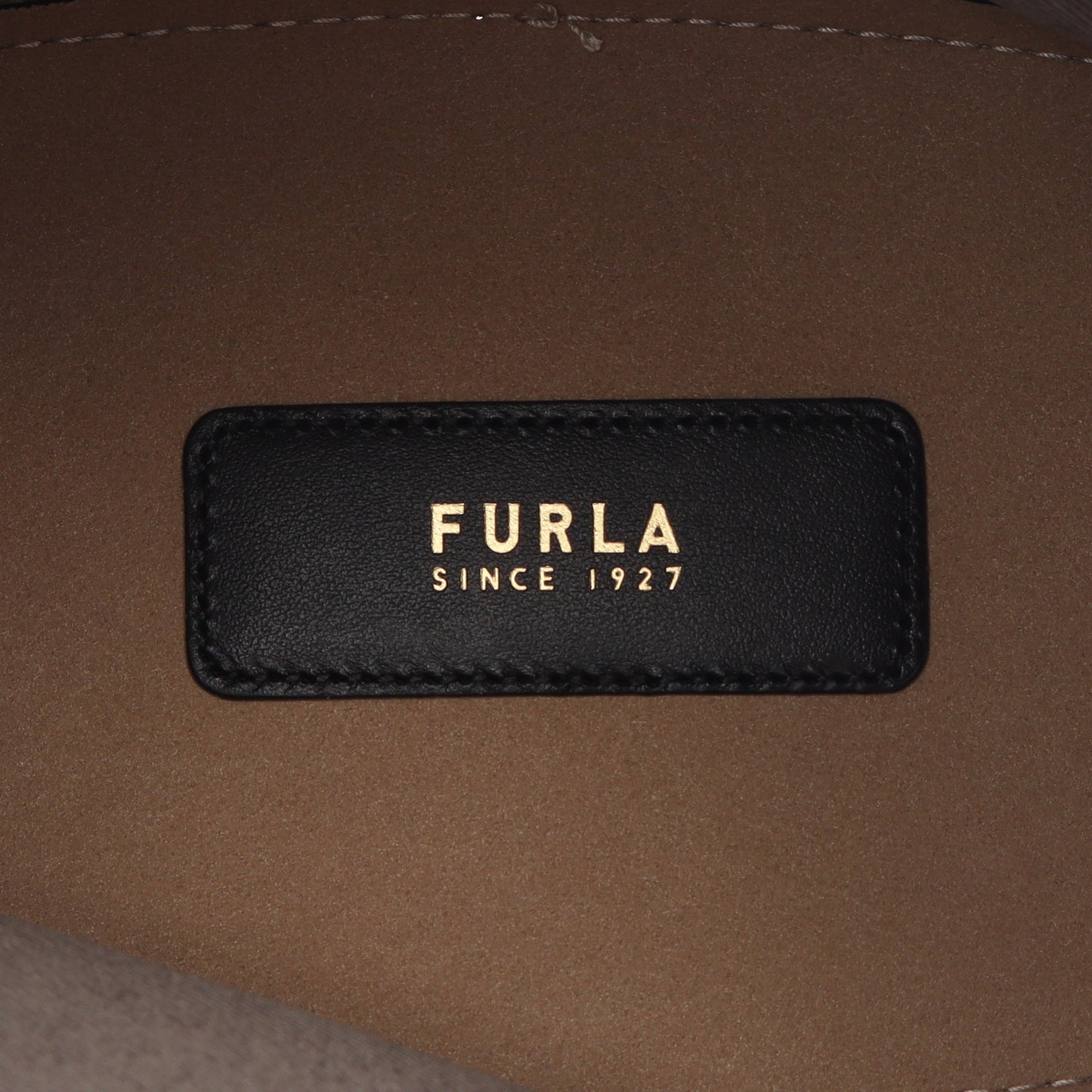 SFERA S BUCKET BAG 2WAY ハンドバッグ レザー キャンバス ブラウン フルラ