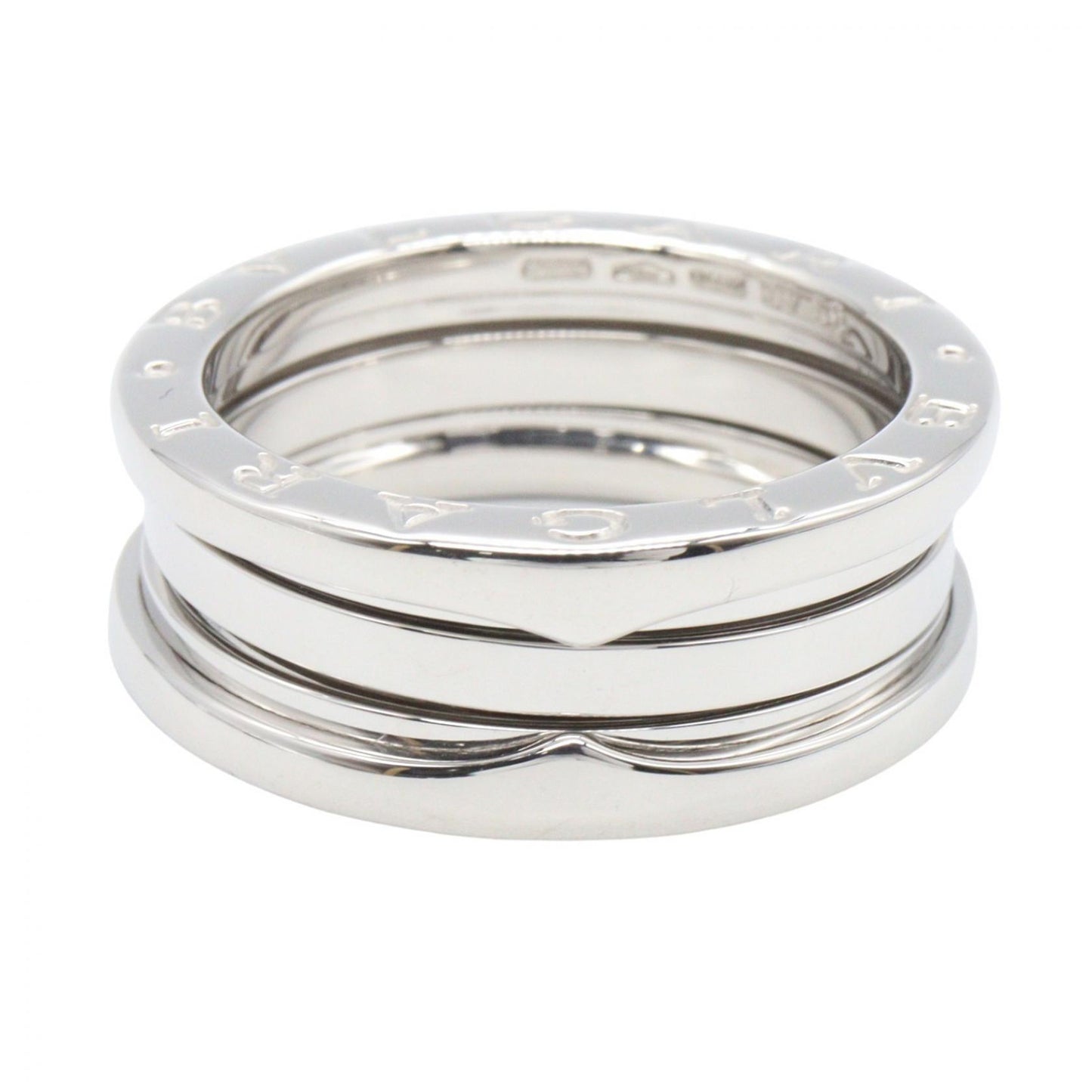 B-zero1 ビーゼロワン リング 3バンド リング 指輪 K18WG ホワイトゴールド ブルガリ アクセサリー BVLGARI