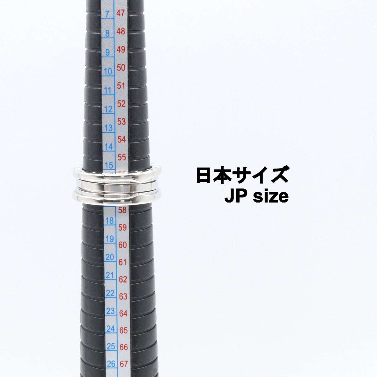 B-zero1 ビーゼロワン リング 3バンド リング 指輪 K18WG ホワイトゴールド ブルガリ アクセサリー BVLGARI
