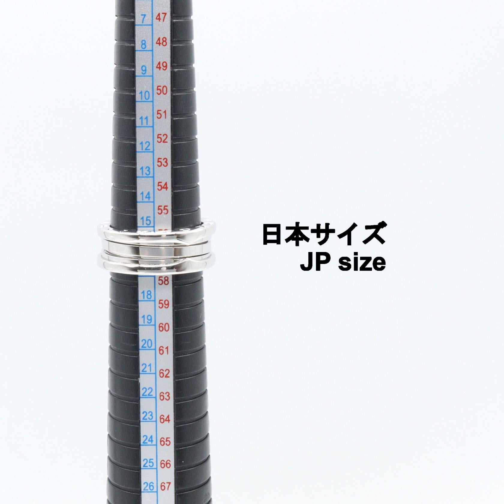 B-zero1 ビーゼロワン リング 3バンド リング 指輪 K18WG ホワイトゴールド ブルガリ アクセサリー BVLGARI