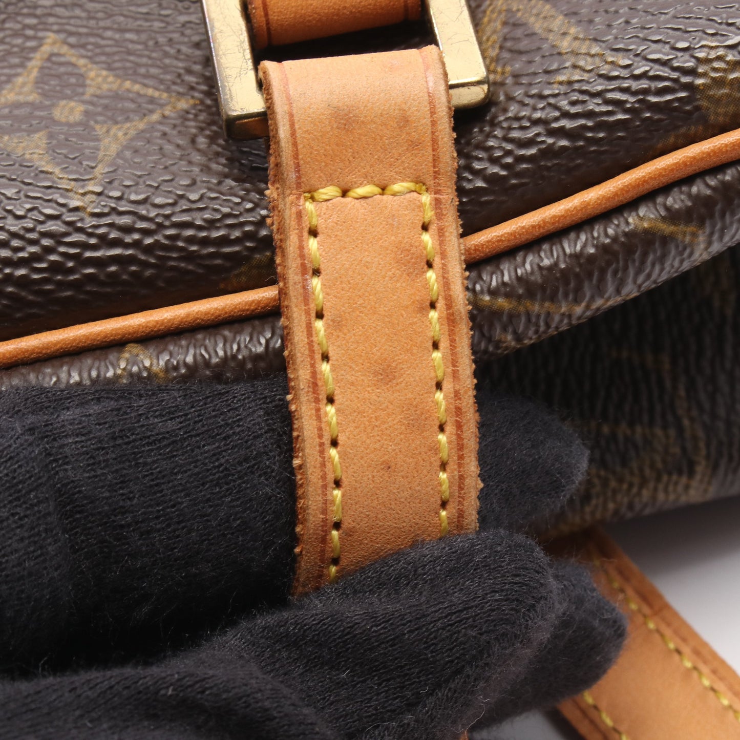 シテMM モノグラム ショルダーバッグ PVC レザー ブラウン ルイヴィトン バッグ LOUIS VUITTON