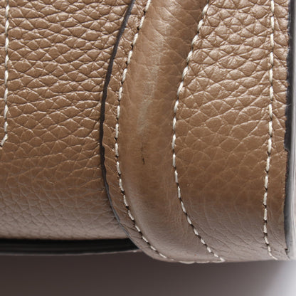 ラゲージ ナノショッパー 2WAY ハンドバッグ レザー グレーベージュ セリーヌ バッグ CELINE