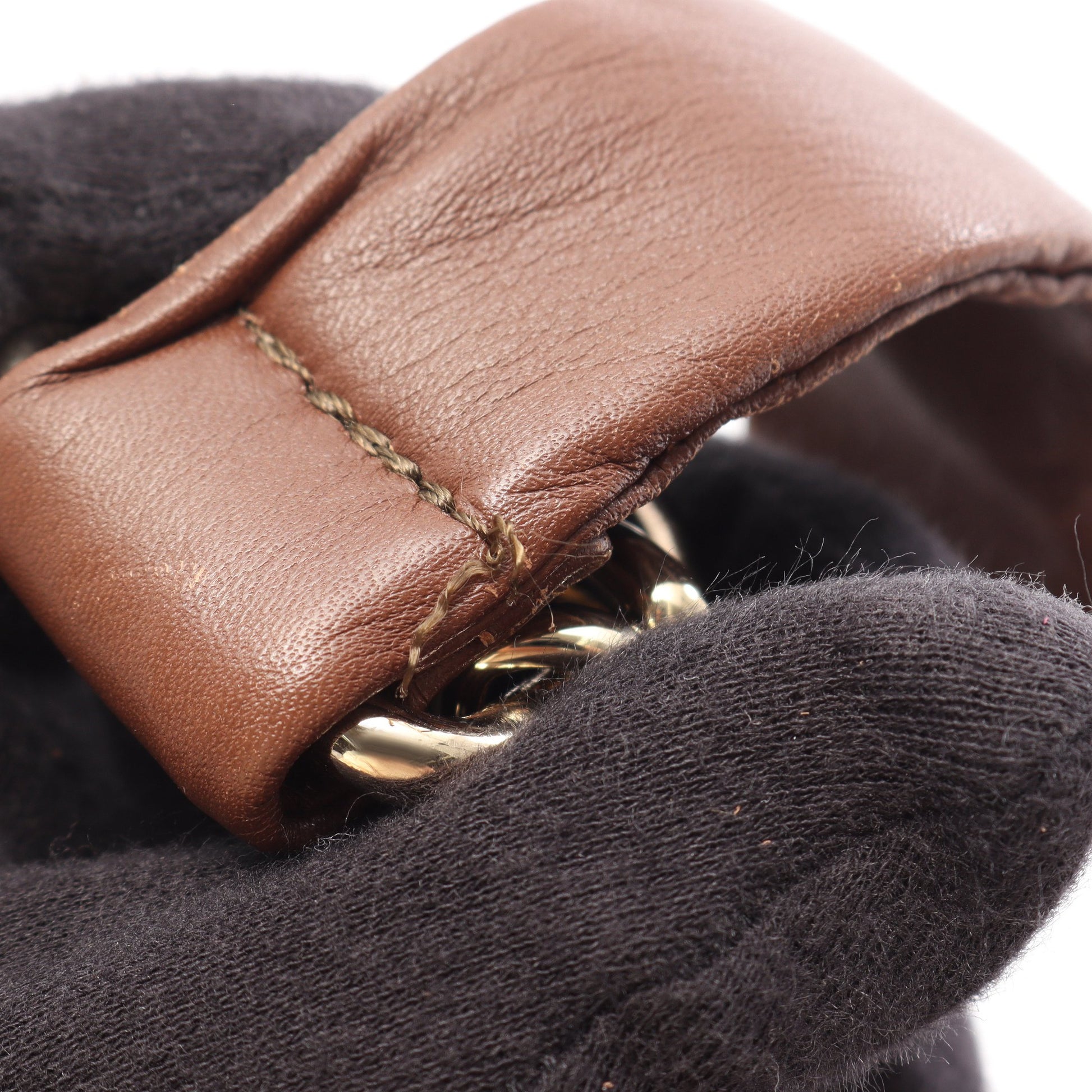 フリンジ ショルダーバッグ スエード ブラウン セリーヌ バッグ CELINE