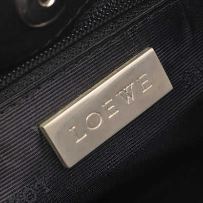 アナグラム ショルダーバッグ レザー ブラック ロエベ バッグ LOEWE