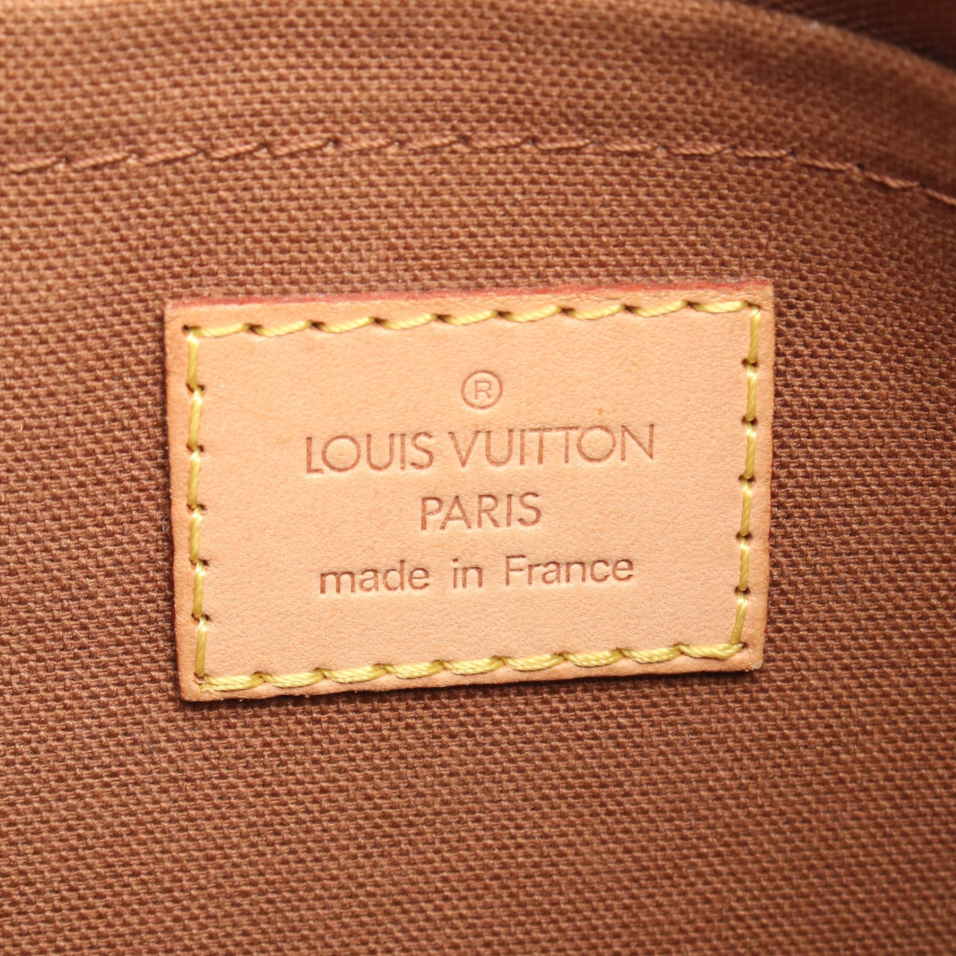 テムズGM モノグラム ショルダーバッグ PVC レザー ブラウン ルイヴィトン バッグ LOUIS VUITTON
