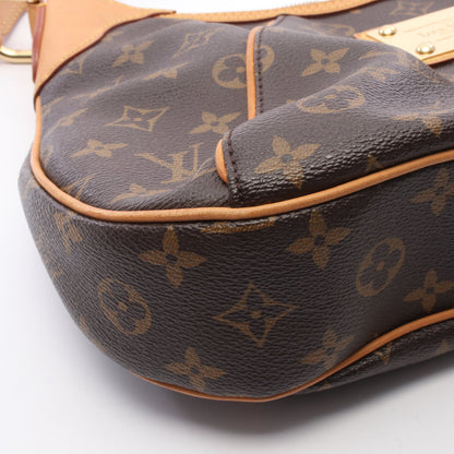 テムズGM モノグラム ショルダーバッグ PVC レザー ブラウン ルイヴィトン バッグ LOUIS VUITTON