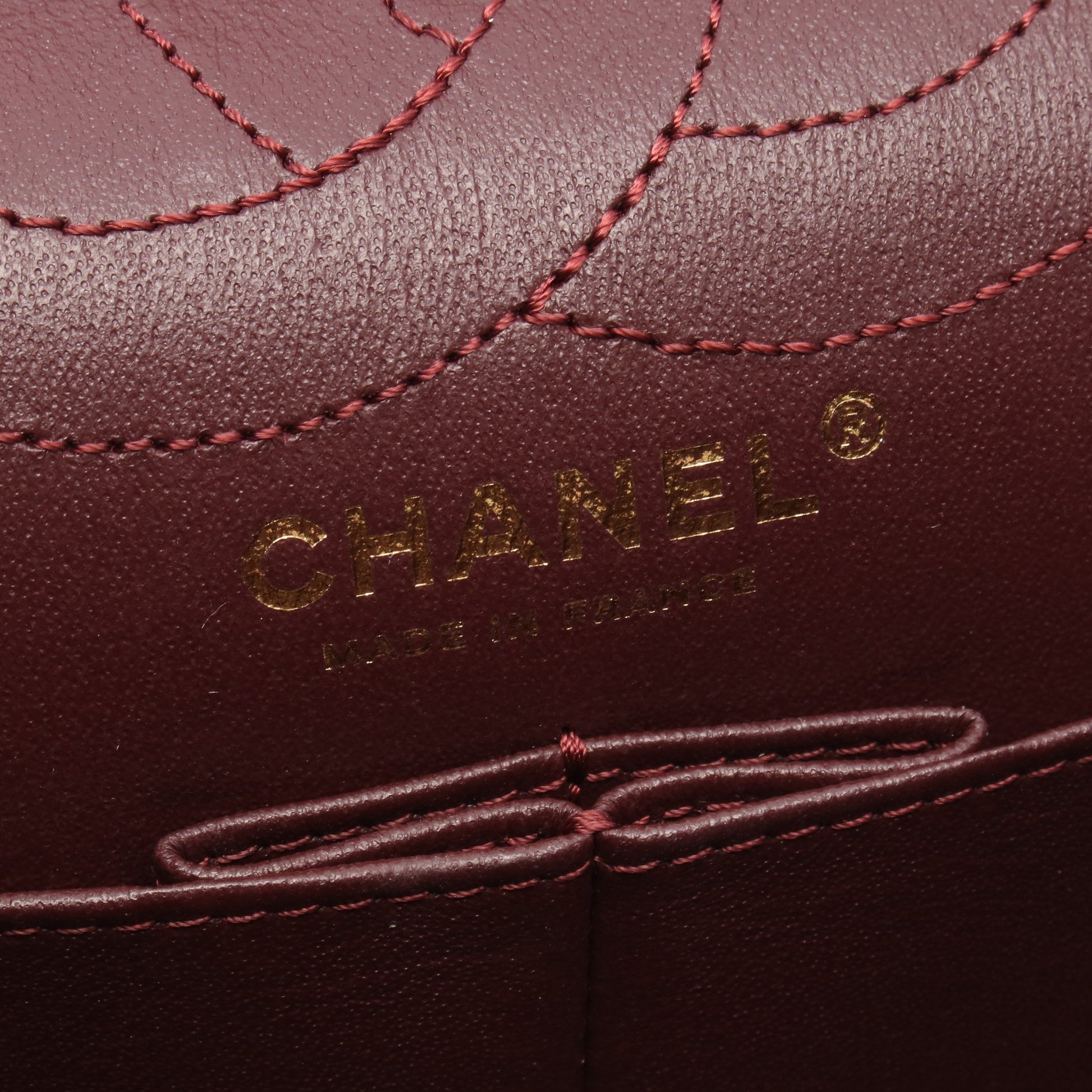 2.55 マトラッセ Wフラップ Wチェーンショルダーバッグ エイジドカーフスキン ブラック ゴールド金具 シャネル バッグ CHANEL