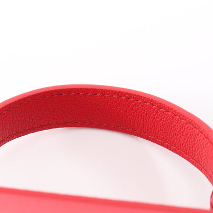 Serpenti Forever セルペンティ フォーエバー 2WAY バニティバッグ レザー レッド ブルガリ
