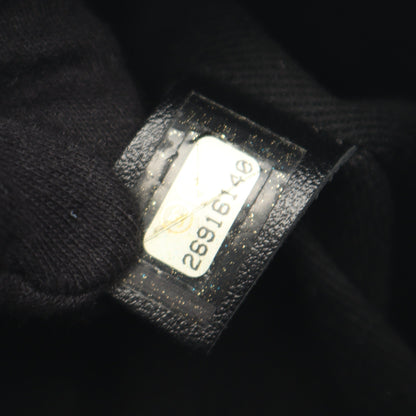 マトラッセ スモール チェーンショルダーバッグ ラムスキン ブラック ゴールド金具 シャネル バッグ CHANEL