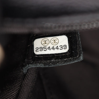 マトラッセ チェーンショルダーバッグ レザー ブラック ゴールド金具 シャネル バッグ CHANEL