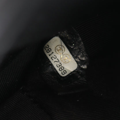 マトラッセ 2WAY チェーンショルダーバッグ レザー キャビアスキン ブラック ゴールド金具 シャネル バッグ CHANEL