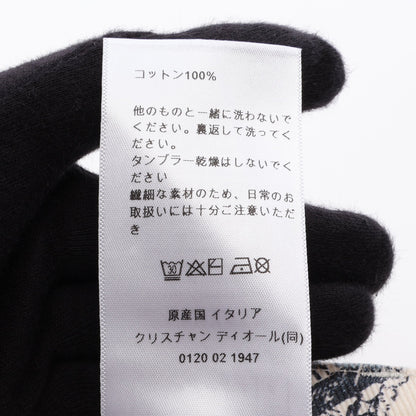 Plan de Paris ボタンフライ ショート パンツ コットン アイボリー グレー クリスチャンディオール