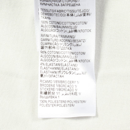 Crash Dust Patch Tee ユーズド加工 ダメージ加工 半袖Tシャツ コットン ライトブルー バレンシアガ
