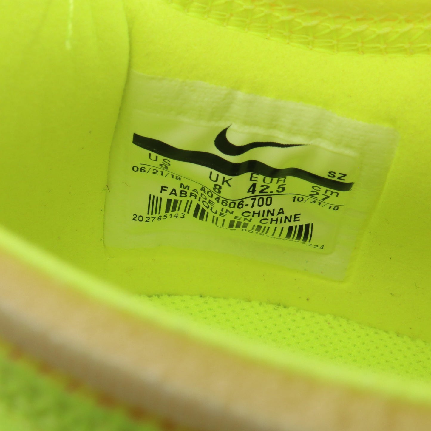 NIKE × OFF-WHITE Air Force 1 Low ネオンカラー スニーカー ファブリック スエード イエロー ブラック ナイキ