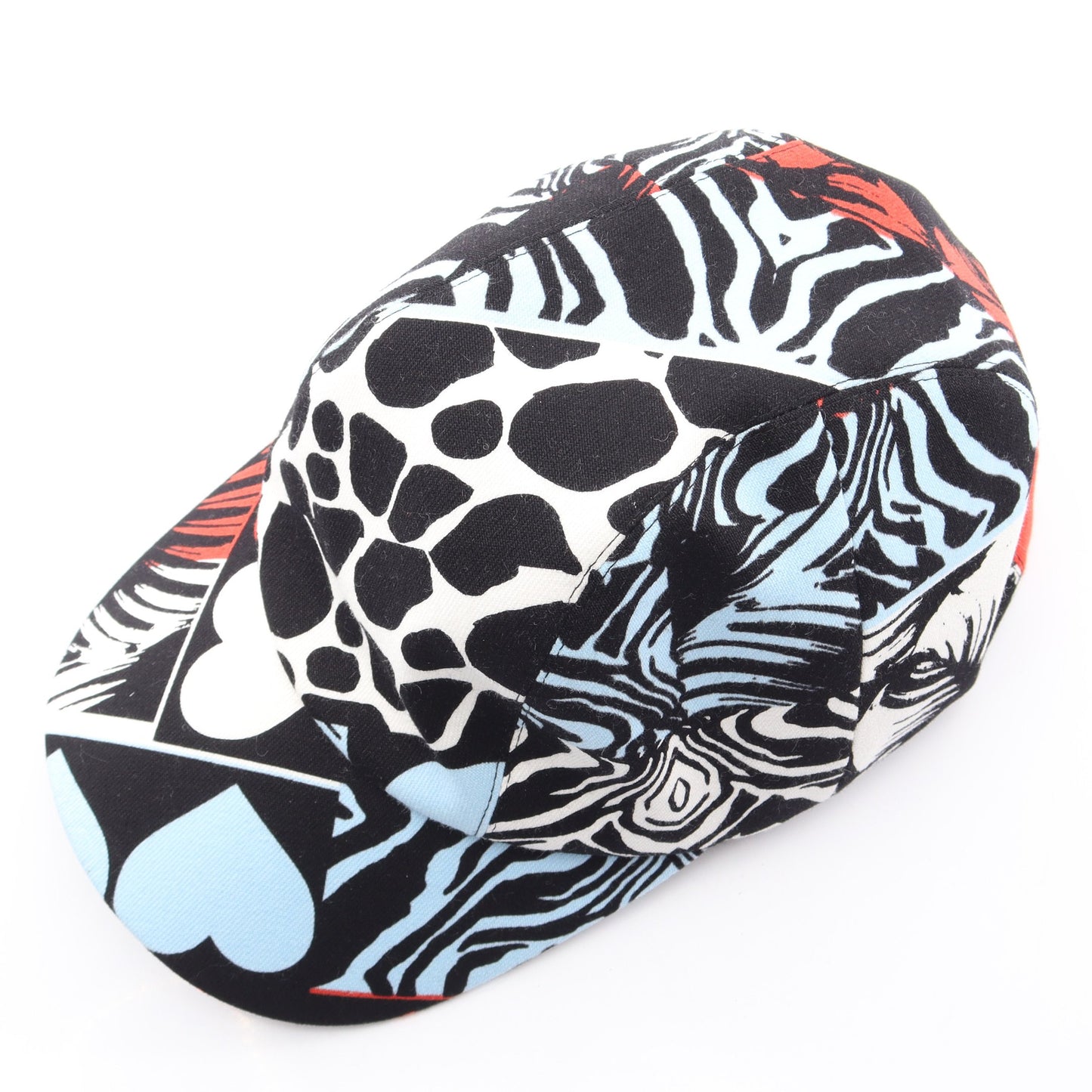 Davis Jungle Love キャップ コットン ブラック マルチカラー エルメス