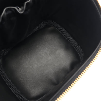 ココマーク ハンドバッグ バニティバッグ キャビアスキン ブラック ゴールド金具 シャネル バッグ CHANEL