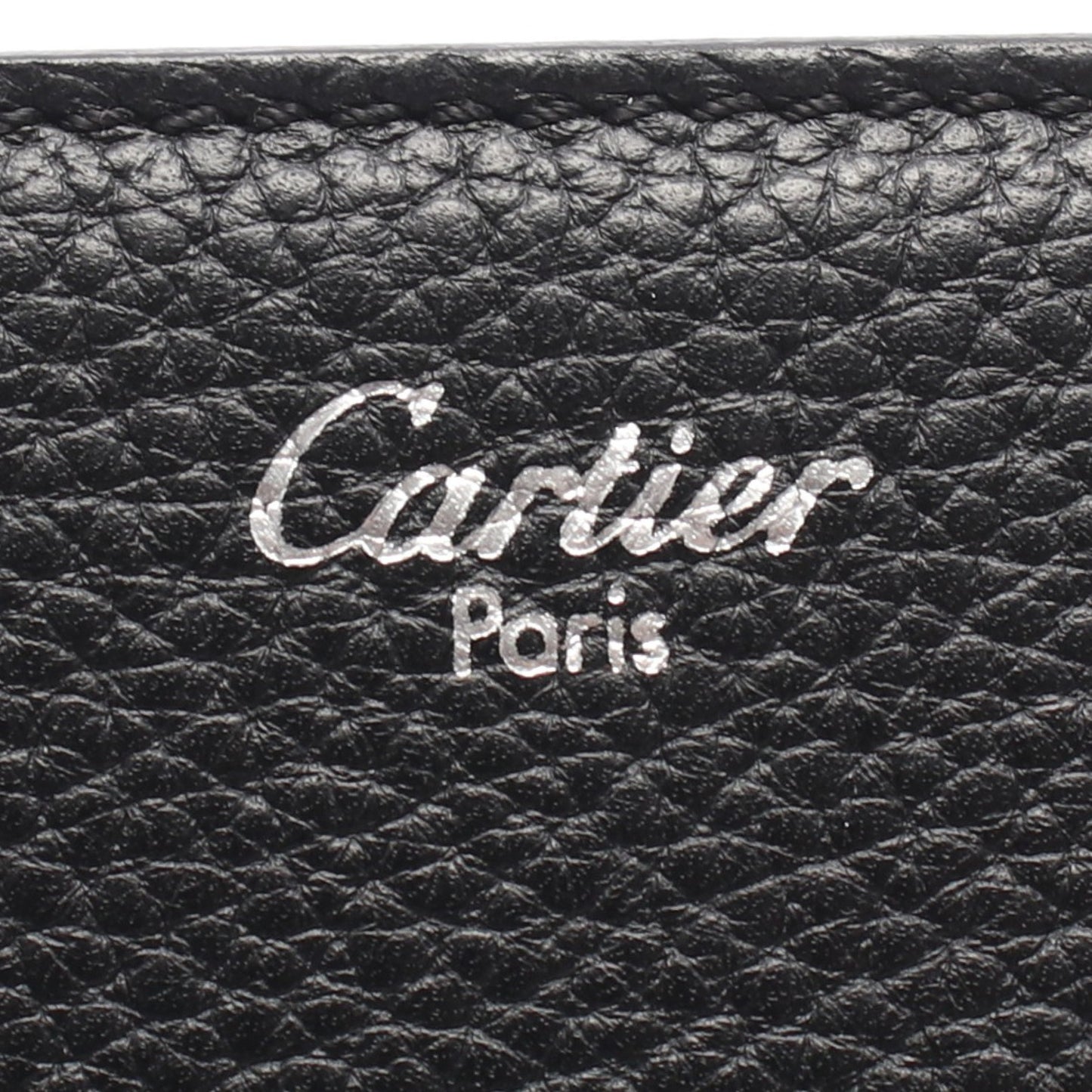 パシャ セカンドバッグ クラッチバッグ レザー ブラック カルティエ バッグ Cartier