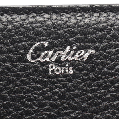 パシャ セカンドバッグ クラッチバッグ レザー ブラック カルティエ バッグ Cartier