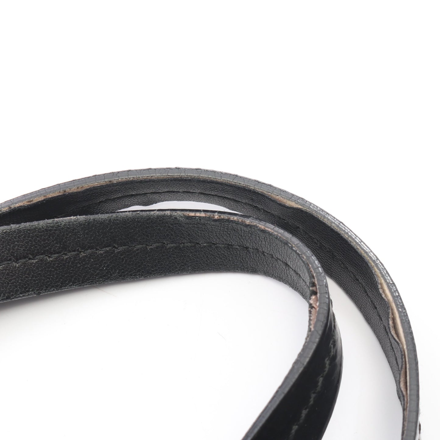 ヴァラリボン ハンドバッグ ファー レザー ブラック フェラガモスポーツ バッグ Salvatore Ferragamo SPORT