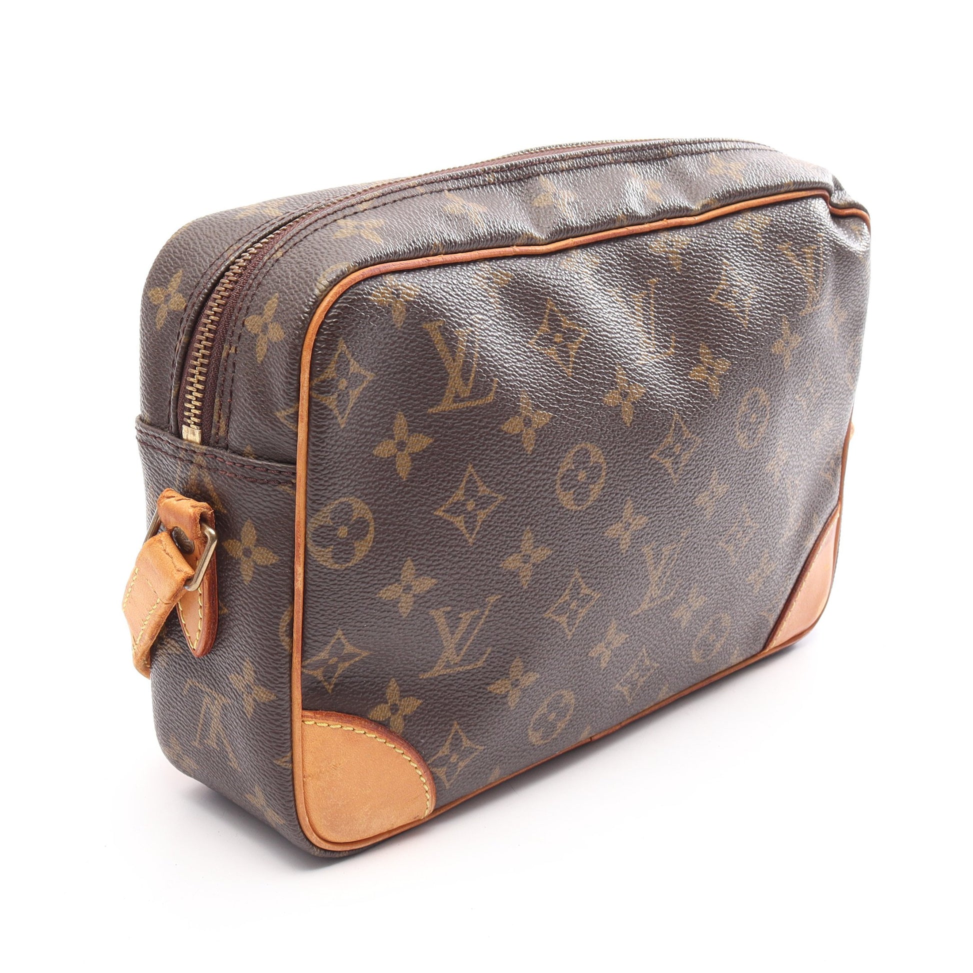 トロカデロ27 モノグラム ショルダーバッグ PVC レザー ブラウン ルイヴィトン バッグ LOUIS VUITTON