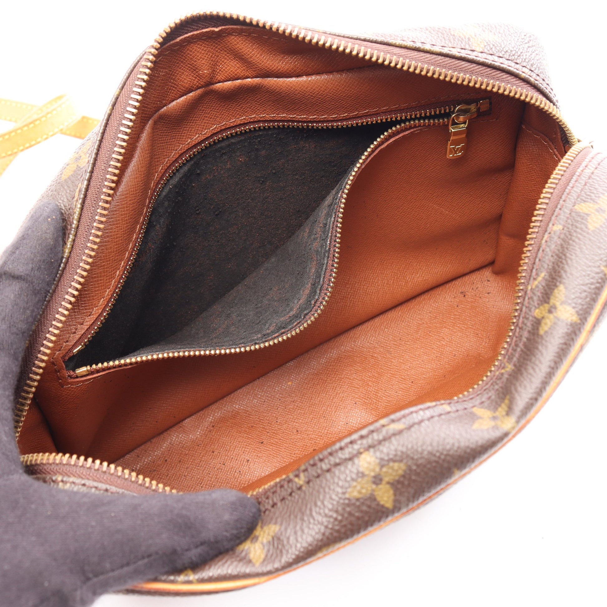 トロカデロ27 モノグラム ショルダーバッグ PVC レザー ブラウン ルイヴィトン バッグ LOUIS VUITTON