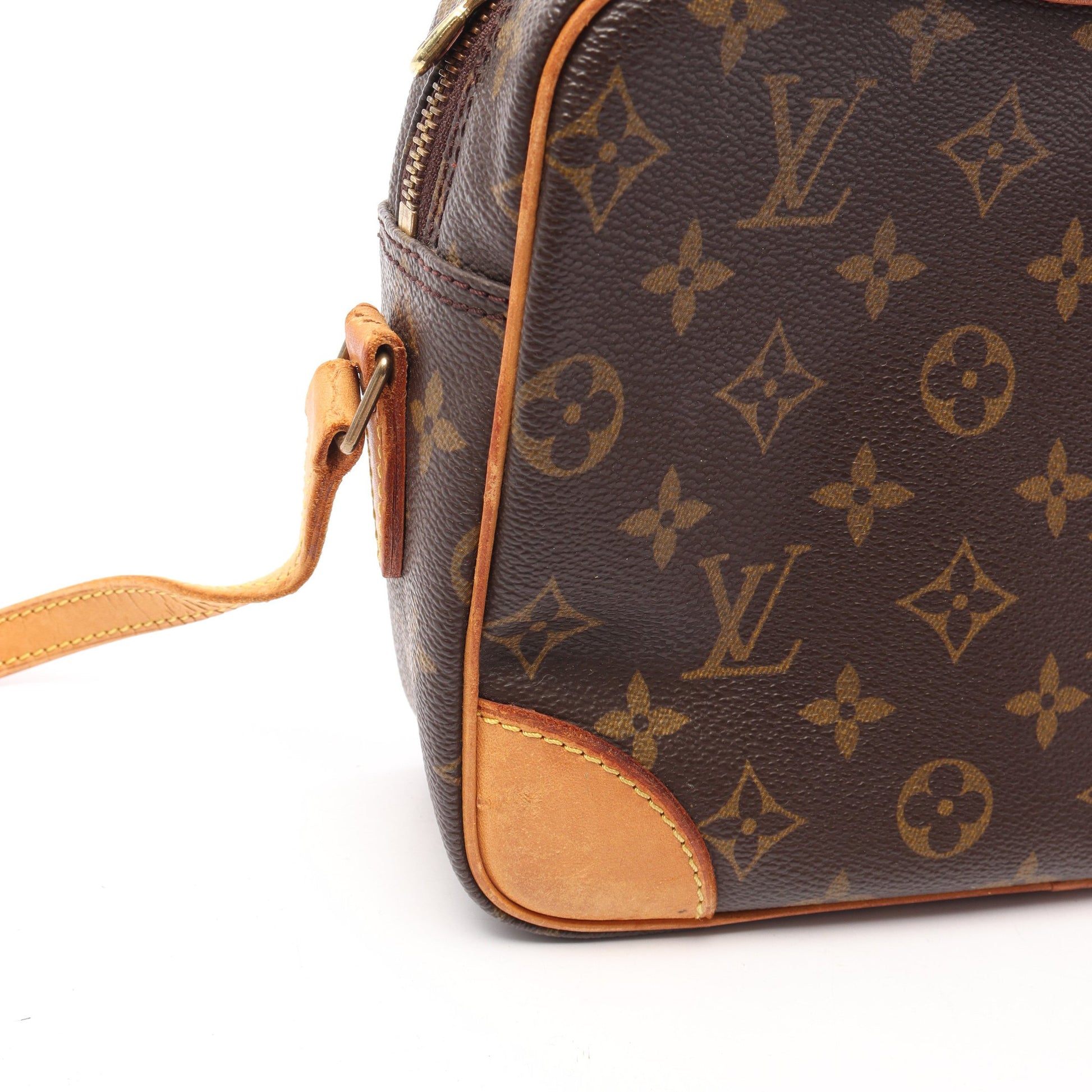 トロカデロ27 モノグラム ショルダーバッグ PVC レザー ブラウン ルイヴィトン バッグ LOUIS VUITTON
