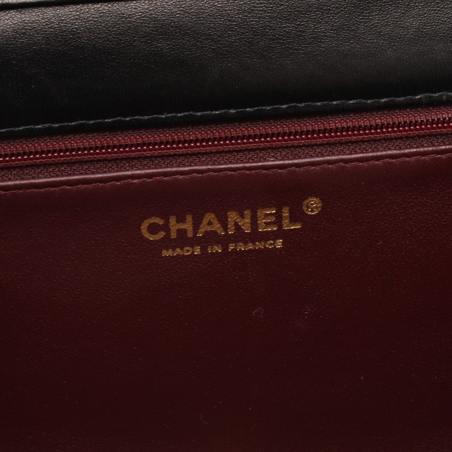フルフラップ マトラッセ チェーンショルダーバッグ ラムスキン ブラック ゴールド金具 シャネル バッグ CHANEL