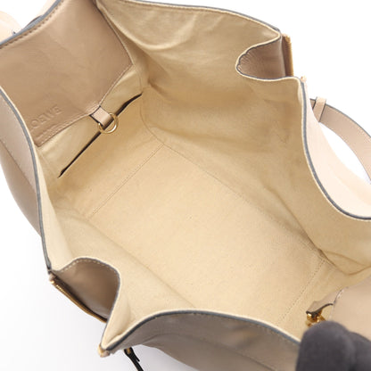 HAMMOCK SMALL ハンモック スモール 2WAY ハンドバッグ レザー グレーベージュ ロエベ