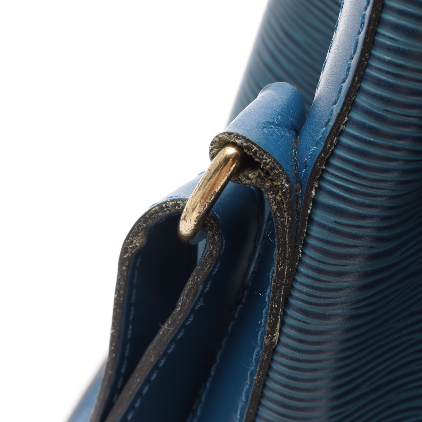 プチノエ エピ トレドブルー ショルダーバッグ レザー ブルー ルイヴィトン