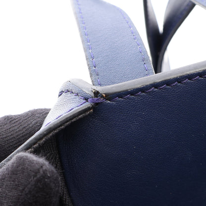 HAMMOCK SMALL ハンモック スモール 2WAY ハンドバッグ レザー ネイビー ロエベ