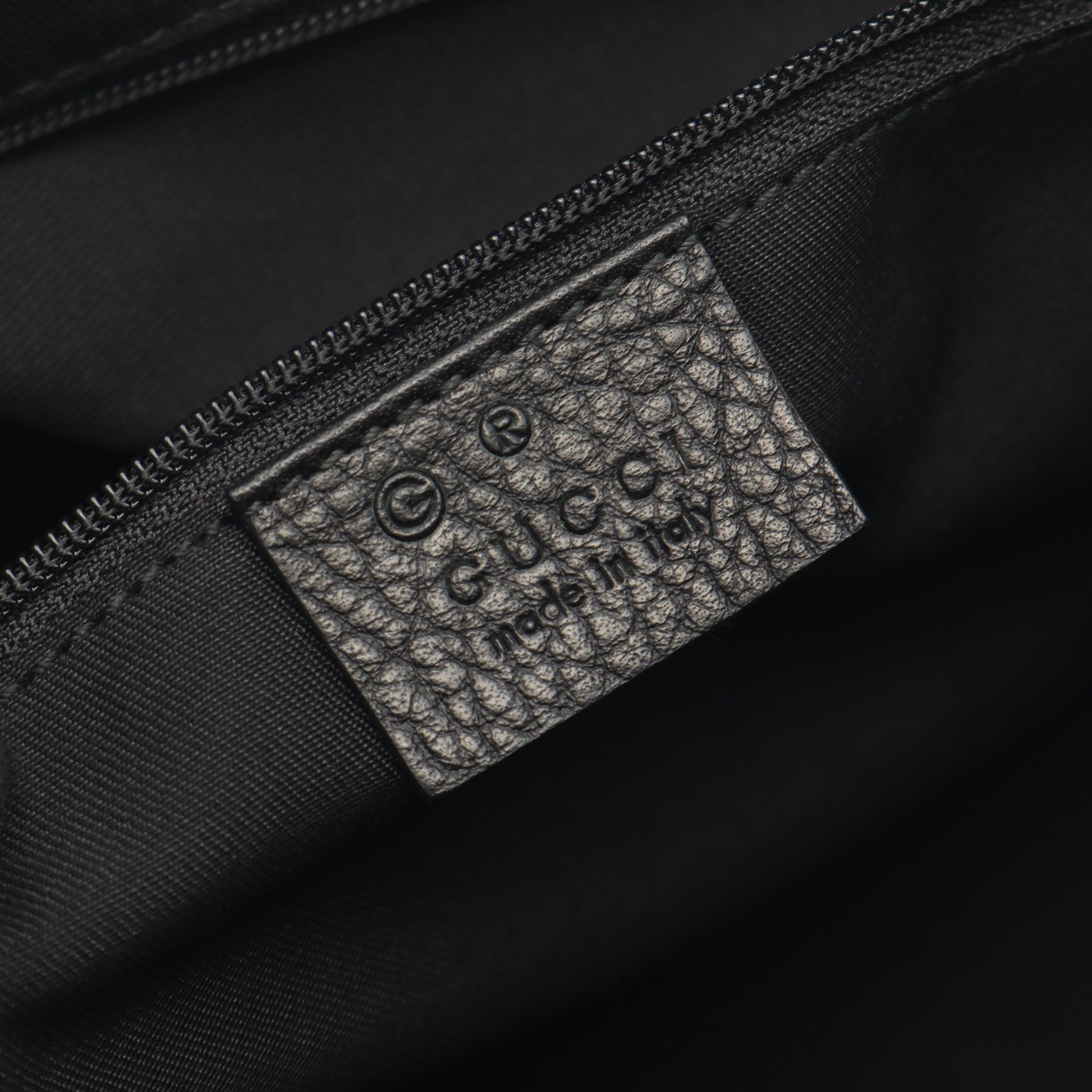 アビー GGキャンバス ハンドバッグ トートバッグ キャンバス レザー ブラック グッチ バッグ GUCCI