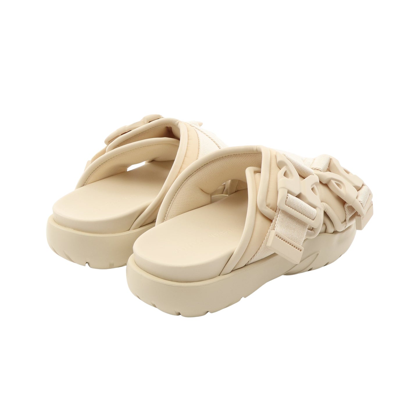 SNAP SLIDE SANDAL スライドサンダル ナイロン アイボリー ボッテガヴェネタ