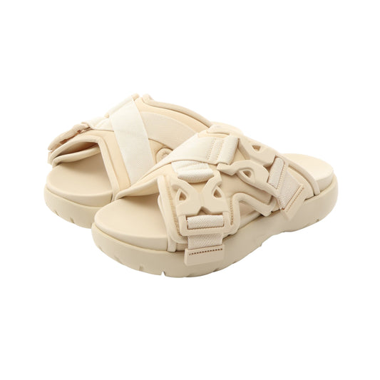 SNAP SLIDE SANDAL スライドサンダル ナイロン アイボリー ボッテガヴェネタ