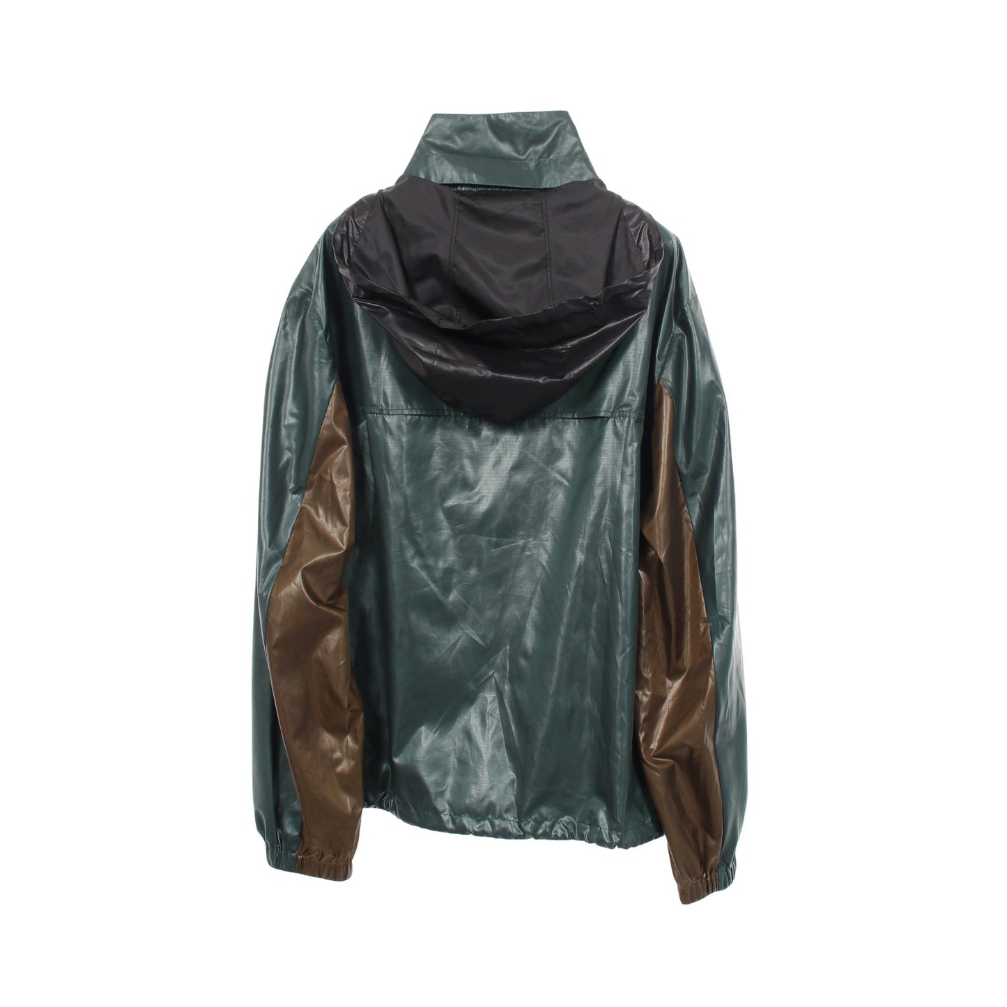 Eye LOEWE Nature ELN フード付き ジップアップ ジャケット カーキグリーン グリーン ブラック ロエベ