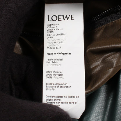 Eye LOEWE Nature ELN フード付き ジップアップ ジャケット カーキグリーン グリーン ブラック ロエベ