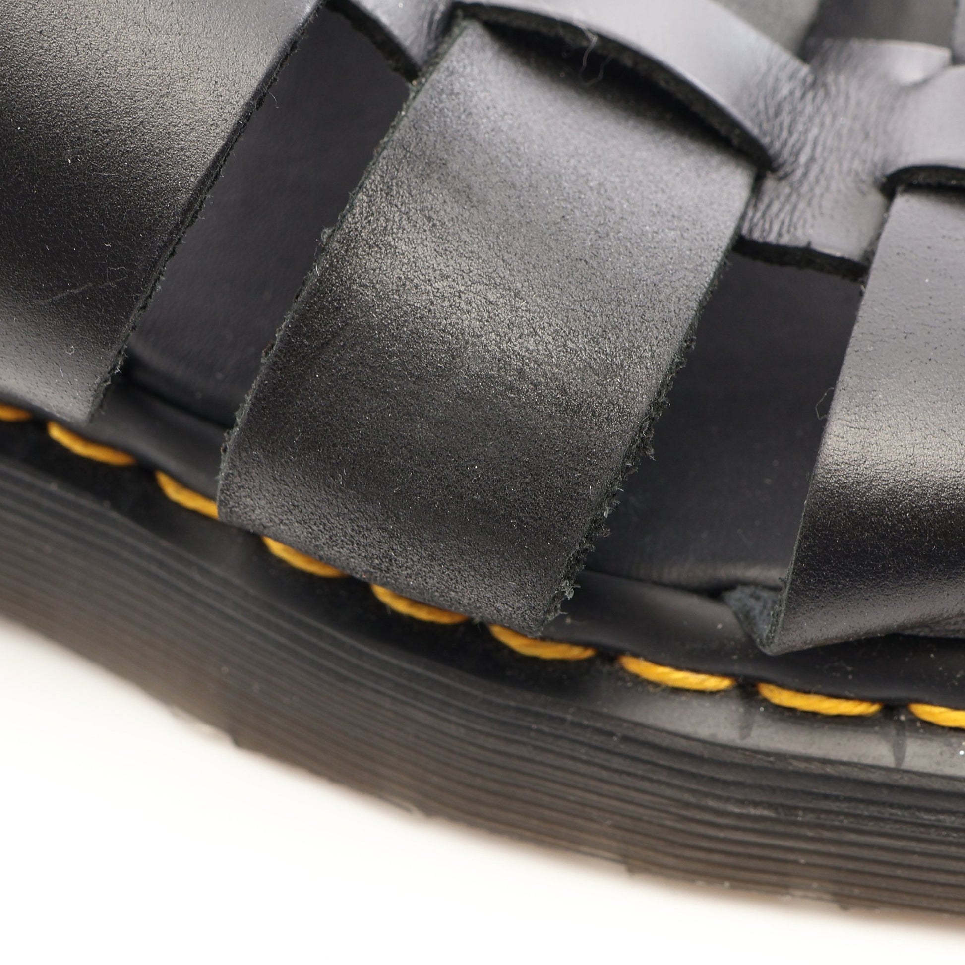 GARIN ガリン グルカ サンダル レザー ブラック ドクターマーチン シューズ Dr.Martens