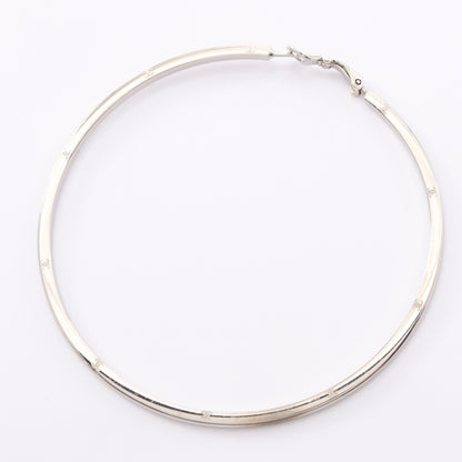 ココマーク フープ ピアス シルバー 04P シャネル アクセサリー CHANEL