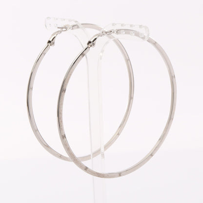 ココマーク フープ ピアス シルバー 04P シャネル アクセサリー CHANEL