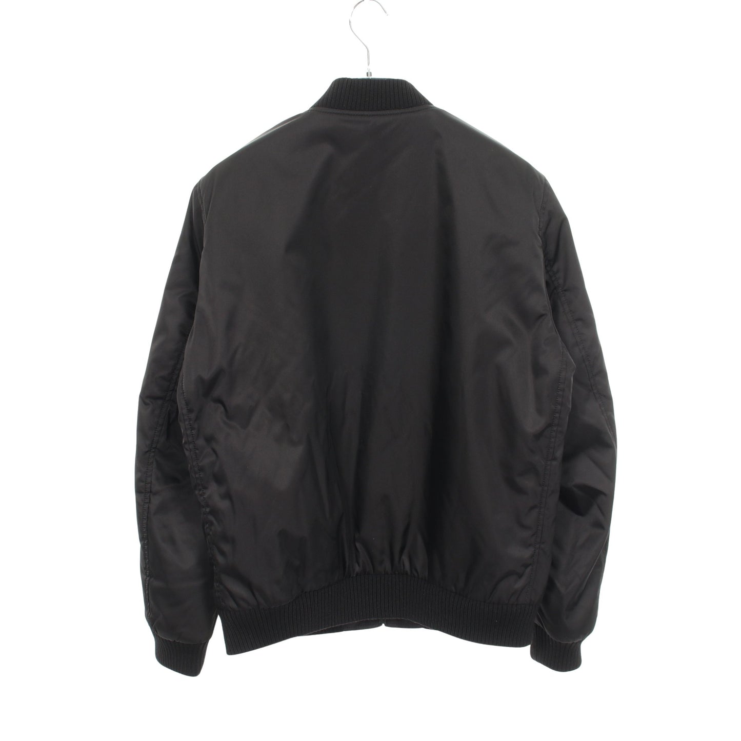 Re-Nylon 中綿 ボンバージャケット ナイロン ブラック プラダ